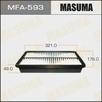 MFA-593 MASUMA MFA-593_фильтр воздушный!\ Mazda 626/MPV 2.0i/TDi 98>