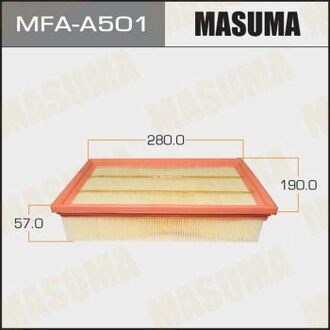 MFA-A501 MASUMA MFA-A501_фильтр воздушный! 280x190x57\ Ford Focus 1.6/2.0 04>