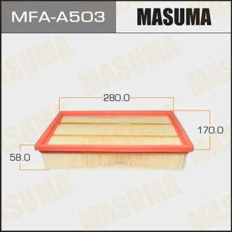 MFA-A503 MASUMA MFA-A503_фильтр воздушный!\ Ford Focus/C-Max 1.8TDCi/2.0TDCi 03>, Volvo S40/V50 2.0D 04>