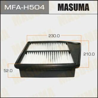 MFA-H504 MASUMA MFA-H504_фильтр воздушный!\ Honda Accord 2.0i 08>