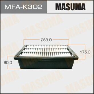 MFA-K302 MASUMA MFA-K302_фильтр воздушный!\ Hyundai Santa Fe 2.0/2.7i/2.2CRDi 03>