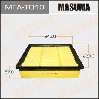 MFA-T013 MASUMA Воздушный Фильтр MASUMA TOYOTA/ CAMRY/ GSV50L (1/2
