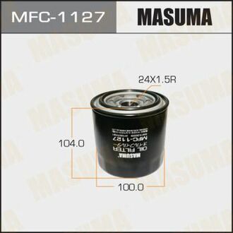 MFC1127 MASUMA MFC-1127_фильтр масляный!\ Toyota Avensis/Carrina/Corolla 2.0D/TD 96>