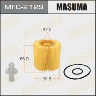 MFC-2129 MASUMA Фильтр Масляный MASUMA ВСТАВКА O-118 MFC-2129