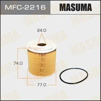 MFC2216 MASUMA MFC-2216_фильтр масляный! 74x24x77\ Nissan Almera/Primera/X-Trail 2.2DI 00>
