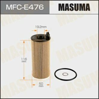 MFC-E476 MASUMA MFC-E476_фильтр масляный!\ BMW F10 2.0/3.0D 10>/F30 2.0D 11>