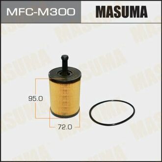 MFCM300 MASUMA MFC-M300_фильтр масляный!\ Skoda Fabia 1.9TDi 07>, Seat Toledo 2.3 V5 01-06, VW Golf 4 2.3 V5 00-05