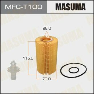 MFCT100 MASUMA Фильтр Масляный MASUMA MFC-T100 LAND CRUISER 200,L