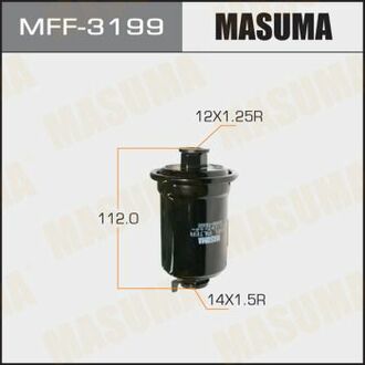 MFF-3199 MASUMA MFF-3199_фильтр топливный!\ Mitsubishi Pajero 3.0/3.5 & 24V 94>