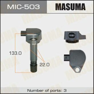MIC503 MASUMA Катушка Зажигания MASUMA , R18A, RN6, RN7, RN8, RN