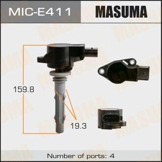 MIC-E411 MASUMA MIC-E411_катушка зажигания!\ MB W203/W204/W211/W212/W164/X164/W251/W221/Vito/Sprinter 1.8-5.5i 04>