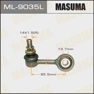ML-9035L MASUMA ML-9035L_тяга стабилизатора переднего левая!\ Toyota Land Cruiser all 02>