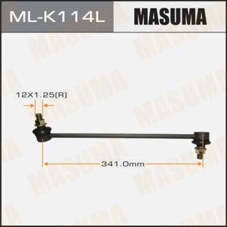 ML-K114L MASUMA ML-K114L_тяга стабилизатора переднего левая!\ Hyundai Santa Fe all 05>