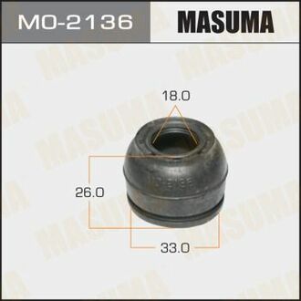 MO-2136 MASUMA MO-2136_пыльник шаровой опоры! 18х33х26\ Toyota