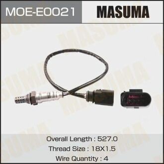 MOE-E0021 MASUMA MOE-E0021_лямбда-зонд!\ Audi A4/A6/Q7, VW Crafter/Passat/Golf V 1.9TDi-3.0TDi 03>