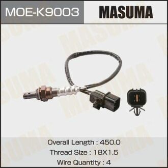 MOE-K9003 MASUMA MOE-K9003_лямбда-зонд универс.!\ Mitsubishi, Hyundai