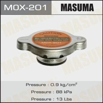 MOX-201 MASUMA MOX-201_крышка радиатора!\ Nissan Teana/Tiida 06>