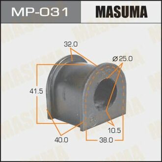 MP-031 MASUMA MP-031_втулка стабилизатора центр.!\ Toyota Land Cruiser ##J80/#ZJ7# 90>/Hi-Ace 82-88