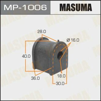MP-1006 MASUMA MP-1006_втулка стабилизатора заднего центр.!\ Toyota Camry MCV20 96-99