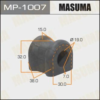 MP-1007 MASUMA MP-1007_втулка стабилизатора заднего!\ Toyota Avensis AZT250/CDT250/ZZT251/ADT251