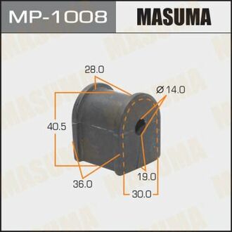 MP-1008 MASUMA MP-1008_втулка стабилизатора!\ Toyota Harrier