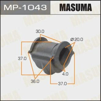 MP-1043 MASUMA MP-1043_втулка стабилизатора переднего центр.!\ Nissan Almera N16 1.5/1.8 00>