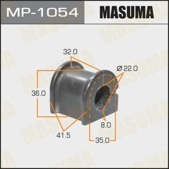 MP-1054 MASUMA MP-1054_втулка стабилизатора переднего центр.!\ Toyota Corolla Verso CDE120/ZZE12# 01>