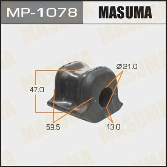 MP-1078 MASUMA MP-1078_втулка стабилизатора пер.!\ Toyota Avensis 08>/ Corolla 09-16/ Auris 10-12