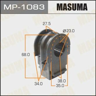 MP-1083 MASUMA MP-1083_втулка стабилизатора переднего!\ Nissan Qashqai/Juke 06>
