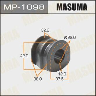 MP-1098 MASUMA MP-1098_втулка стабилизатора заднего!\ Nissan 350Z Z33
