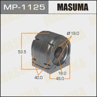 MP-1125 MASUMA MP-1125_втулка стабилизатора передн.!\ Mazda CX-5 11>