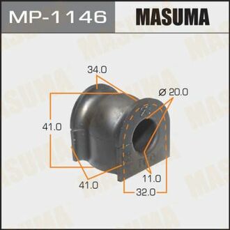 MP-1146 MASUMA MP-1146_втулка стабилизатора переднего!\ Honda CR-V RE3/RE4 06>