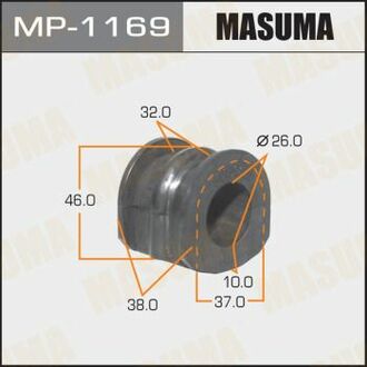 MP-1169 MASUMA MP-1169_втулка стабилизатора заднего! \ Nissan Teana J31 03-08