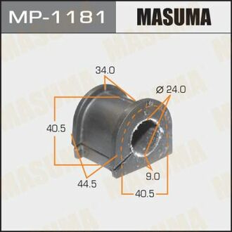 MP-1181 MASUMA MP-1181_втулка стабилизатора! перед.\ Mitsubishi Grandis NA4W