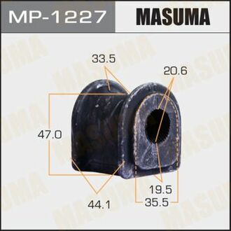 MP-1227 MASUMA MP-1227_втулка стабилизатора!\ Lexus RX270/RX350/RX450H, Toyota Highlander 08>