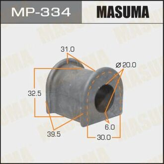 MP334 MASUMA MP-334_втулка стабилизатора заднего!\ Toyota RAV4 ACA21/CLA21/ZCA26