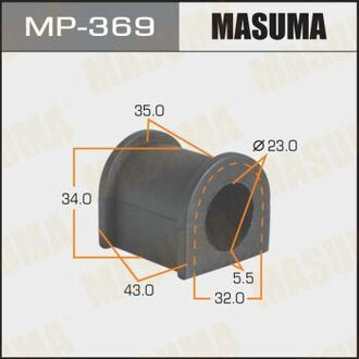 MP-369 MASUMA MP-369_втулка стабилизатора центр.!\ Suzuki Grand Vitara XL-7 98>