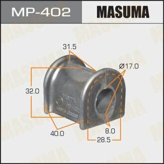 MP-402 MASUMA MP-402_втулка стабилизатора переднего!\ Toyota Harrier/Lexus RX300 MCU10/15