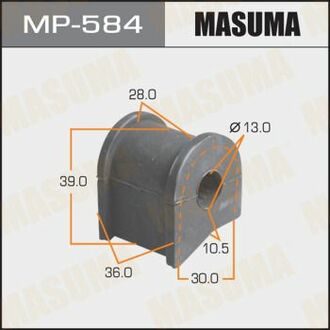 MP-584 MASUMA MP-584_втулка стабилизатора заднего центр.!\ Toyota Carina AT190/ST191 93-96