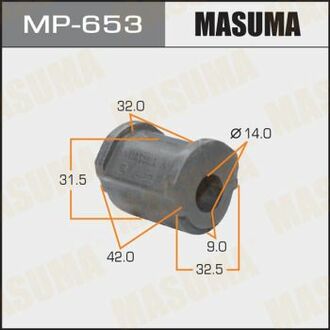 MP653 MASUMA MP-653_втулка стабилизатора заднего! АКПП\ Toyota Altezza/Lexus IS200/300 GXE10/JCE10