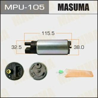 MPU-105 MASUMA MPU-105_насос топливный электрический!\ BMW E36 1.8-3.0 95-03