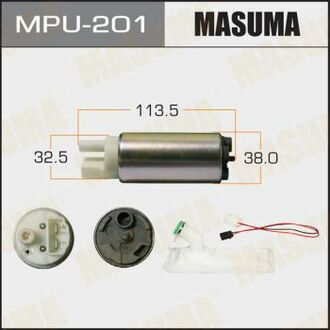 MPU-201 MASUMA MPU-201_насос топливный электрический!\ Infiniti FX 35/45 02>