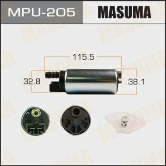 MPU-205 MASUMA MPU-205_насос топливный!\ Nissan Murano/X-Trail/NV200