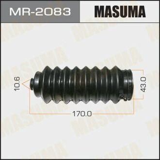MR-2083 MASUMA MR-2083_пыльник рейки рулевой правый! с г/у\ Honda Accord 1.8-2.2/CR-V 2.0 93-99