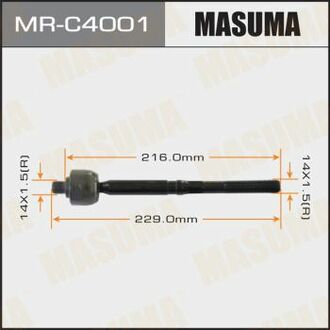 MR-C4001 MASUMA MR-C4001_тяга рулевая!\ Ford Fiesta 1.25-1.6/1.6TDCi 08>