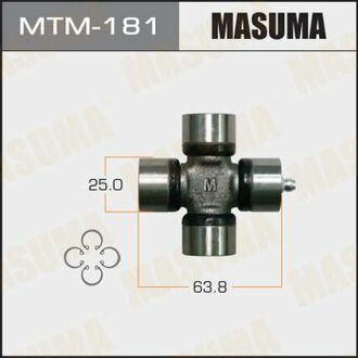 MTM181 MASUMA MTM-181_крестовина! карданного вала\ Mitsubishi Pajero/L300 82>