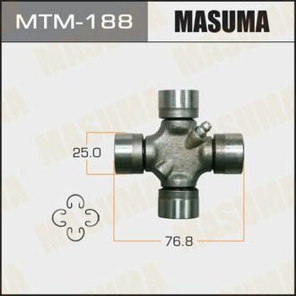 MTM-188 MASUMA MTM-188_крестовина кардана! D25xL76.8\ Mitsubishi Delica 86-94