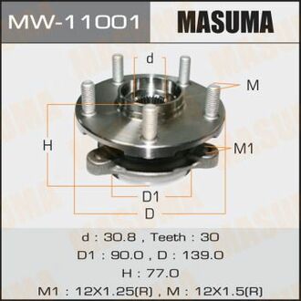 MW-11001 MASUMA СТУПИЧНЫЙ УЗЕЛ MASUMA FRONT AURIS/ NDE150, NRE150