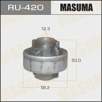 RU-420 MASUMA RU-420_сайлентблок передний нижний!\ Nissan Juke F15 10>