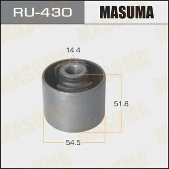 RU430 MASUMA RU430_сайлентблок зад. попереч. тяги!\ Nissan Almera N15 95-00/ Primera P11/WP11 95>